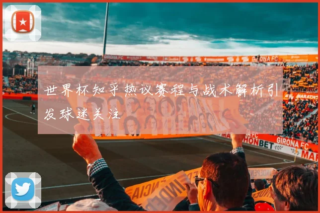 世界杯知乎热议赛程与战术解析引发球迷关注